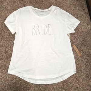 Rae Dunn BRIDE shirt size large